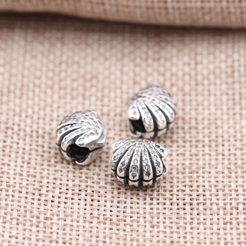 (imagem para) Charm PANDORA Concha do Mar da Ariel - 791574CZ - Visualizar 2