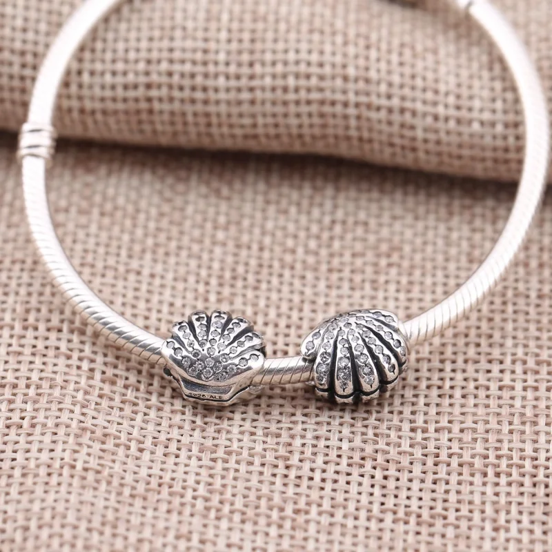 (imagem para) Charm PANDORA Concha do Mar da Ariel - 791574CZ - Visualizar 3
