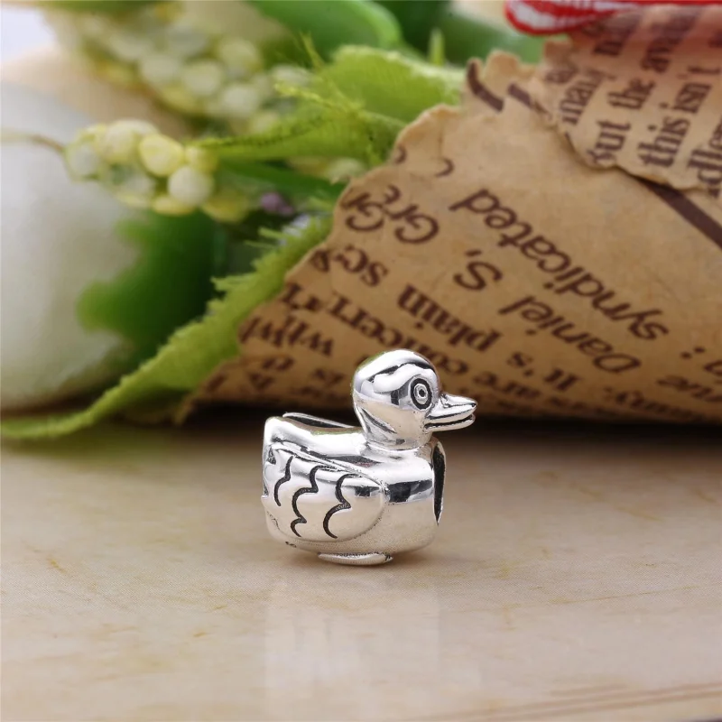 (imagem para) Charm berloques PANDORA de Prata Pato - 790955 - Visualizar 2