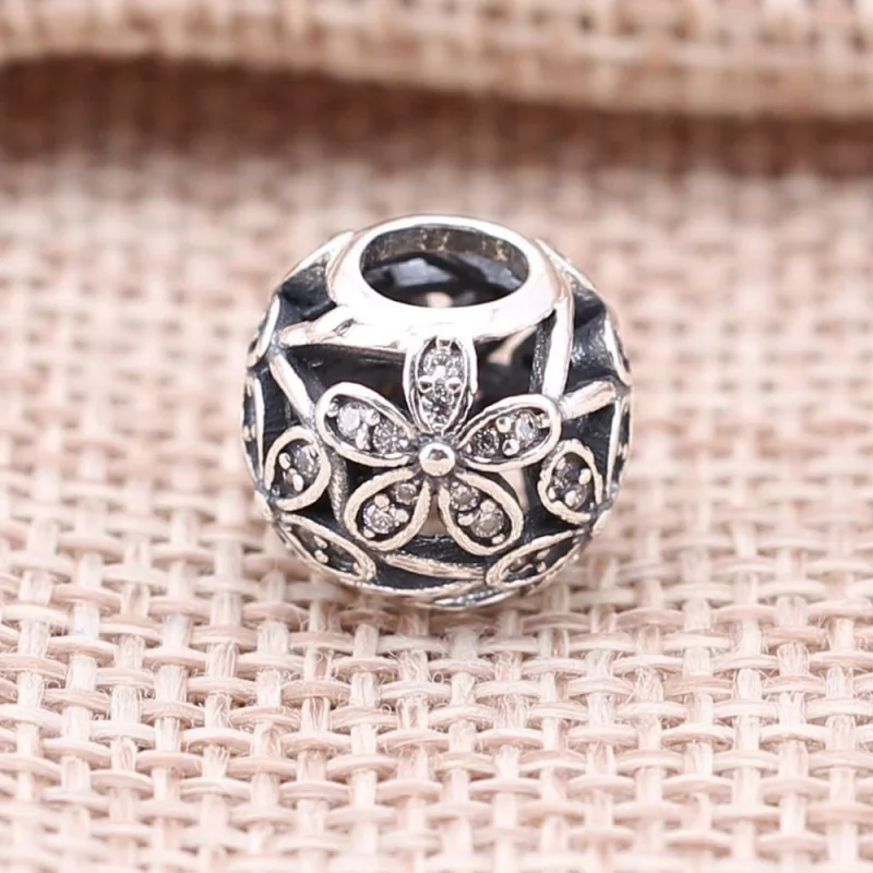 (imagem para) Charm PANDORA Vazado Delicadas Bem-me-Quer - 791492CZ - Visualizar 3