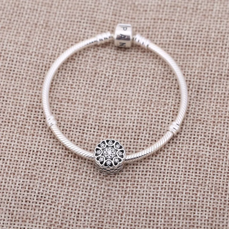 (imagem para) Charm berloques Pandora de prata Corações - Visualizar 2