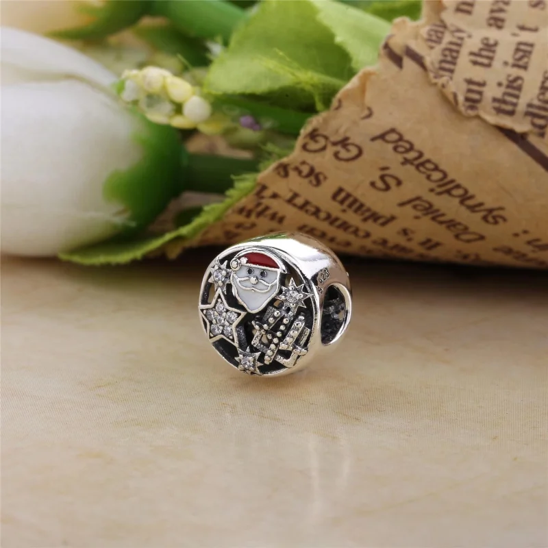 (imagem para) Charm berloques PANDORA Espírito do Natal - 796364CZ - Visualizar 3