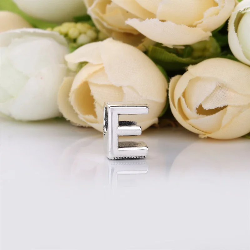 (imagem para) Charm berloques PANDORA Letra E - 797459 - Visualizar 2