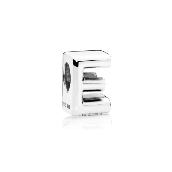(imagem para) Charm berloques PANDORA Letra E - 797459
