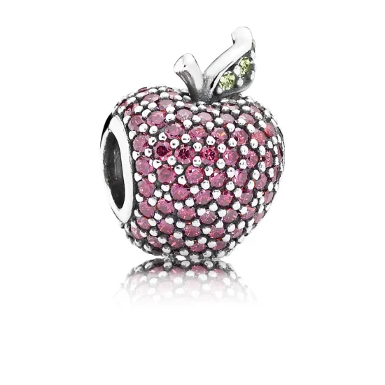(imagem para) Charm berloques PANDORA Brilhante Maça - 791485CFR