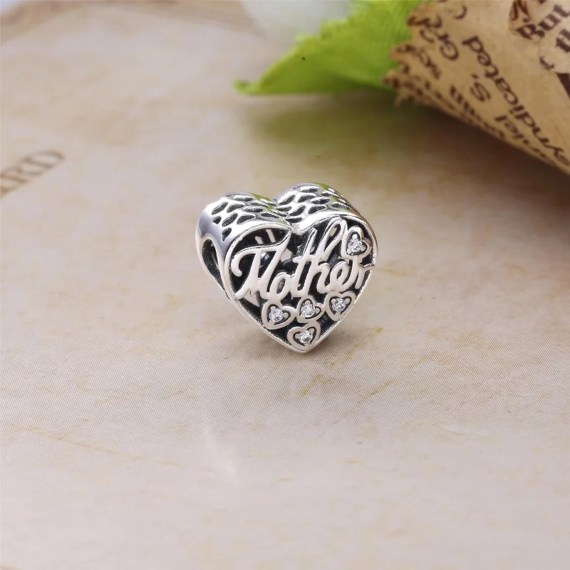 (imagem para) Charm PANDORA "Mãe e Filho" - 792109CZ - Visualizar 3