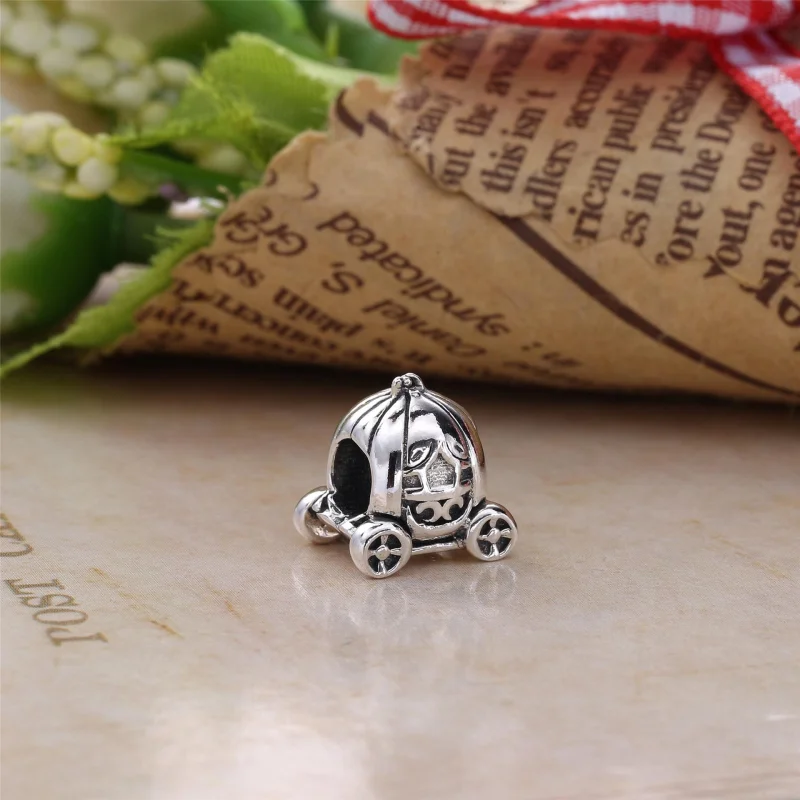 (imagem para) Charm berloques Pandora de prata Carro de abóbora - Visualizar 2