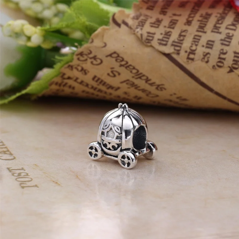 (imagem para) Charm berloques Pandora de prata Carro de abóbora - Visualizar 3