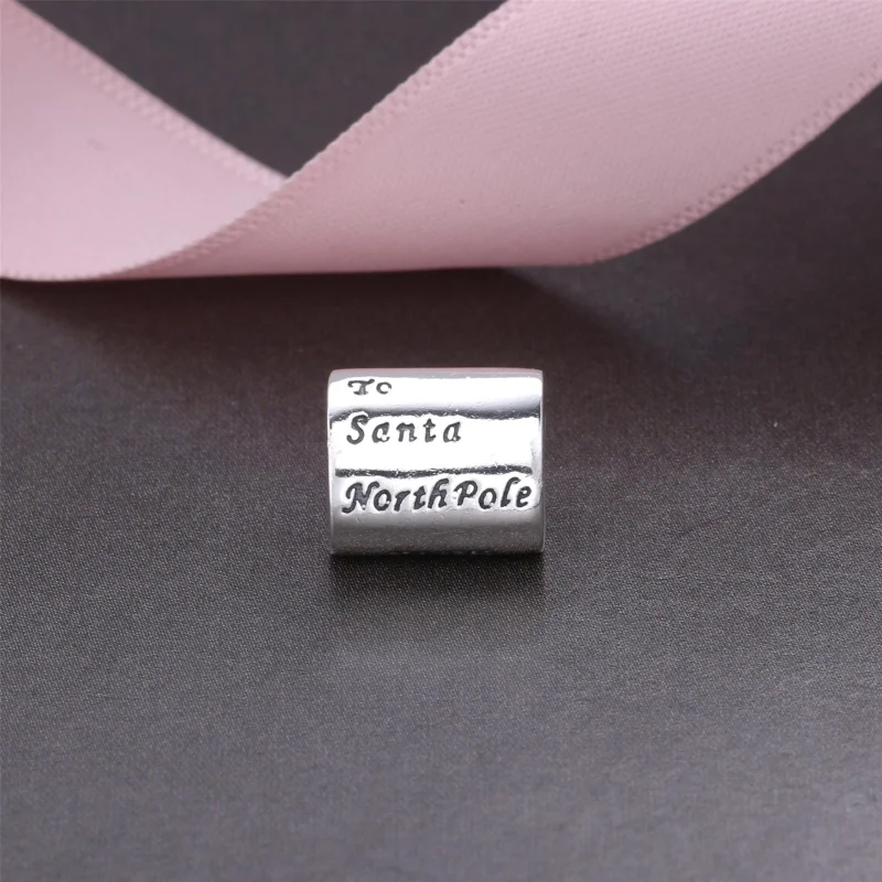 (imagem para) Charm berloques PANDORA Cartinha de Natal - 791390EN58 - Visualizar 3