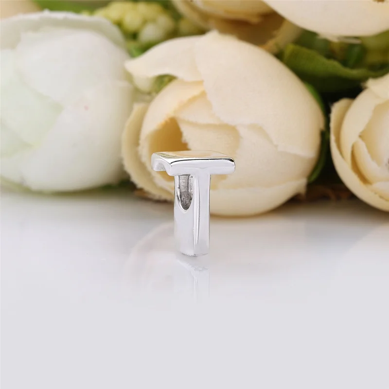 (imagem para) Charm berloques PANDORA Letra T - 797474 - Visualizar 2