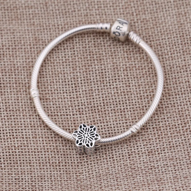 (imagem para) Clipe PANDORA Renda Florida - 791836 - Visualizar 2