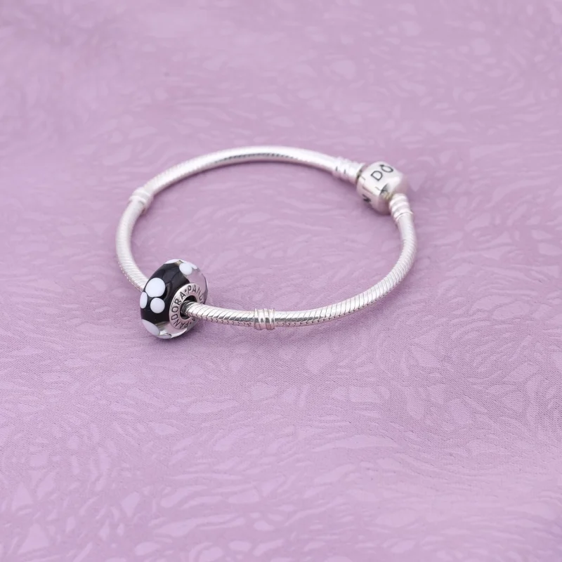 (imagem para) Charm berloques Pandora de prata Mickey Clássico - Visualizar 2