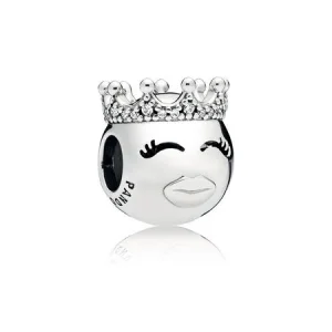 (imagem para) Charm berloques PANDORA Princesa - 797143CZ