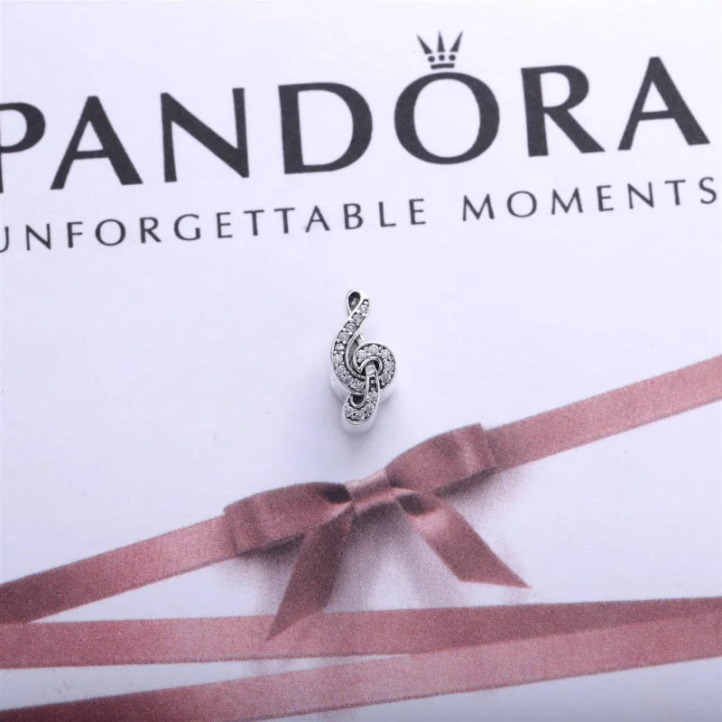 (imagem para) Charm berloques PANDORA Clave de Sol - 791381CZ - Visualizar 2