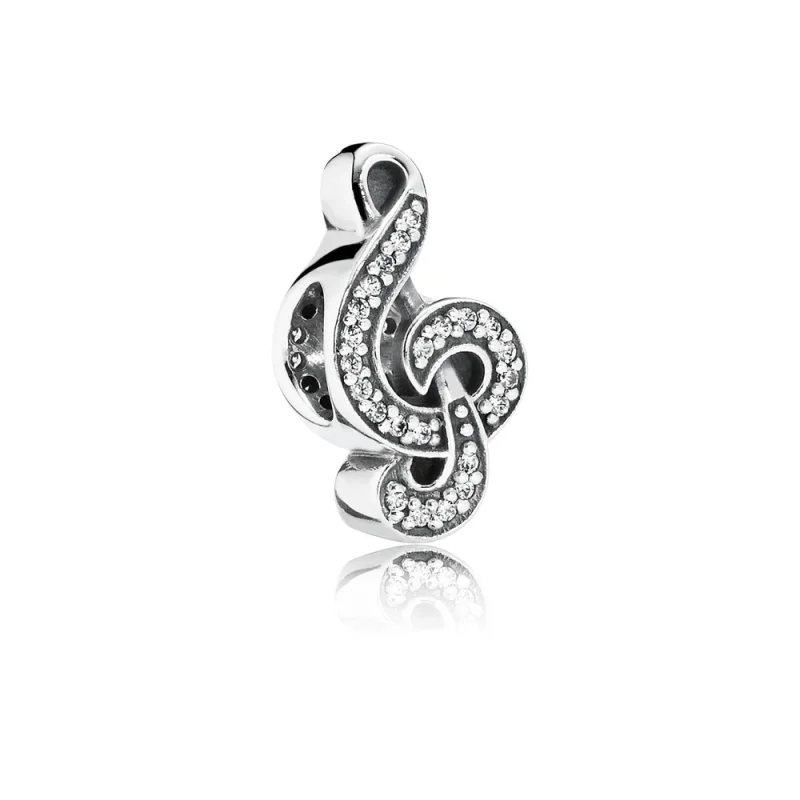 (imagem para) Charm berloques PANDORA Clave de Sol - 791381CZ