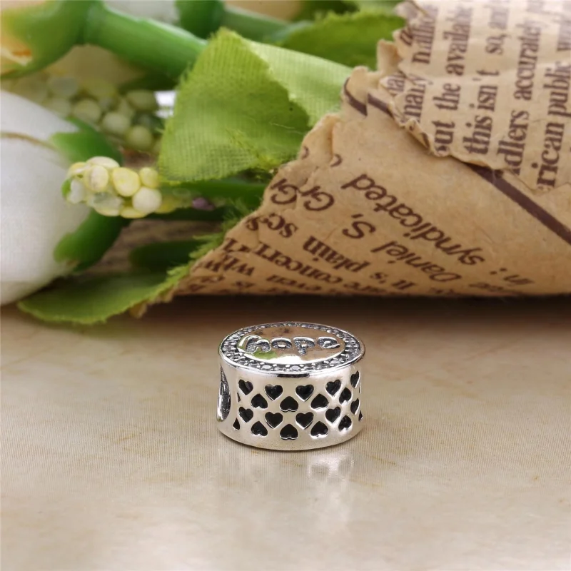 (imagem para) Charm berloques Pandora de prata Esperança - Visualizar 4