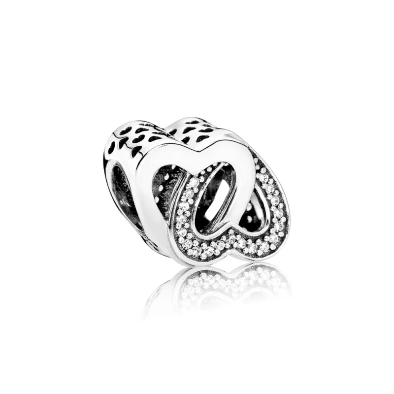 (imagem para) Charm berloques PANDORA Amor Entrelaçado - 791880CZ