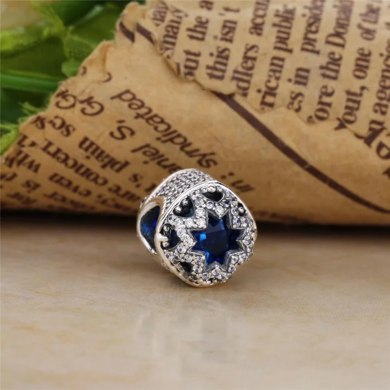 (imagem para) Charm berloques PANDORA Beleza Glacial - 796360NSB - Visualizar 2