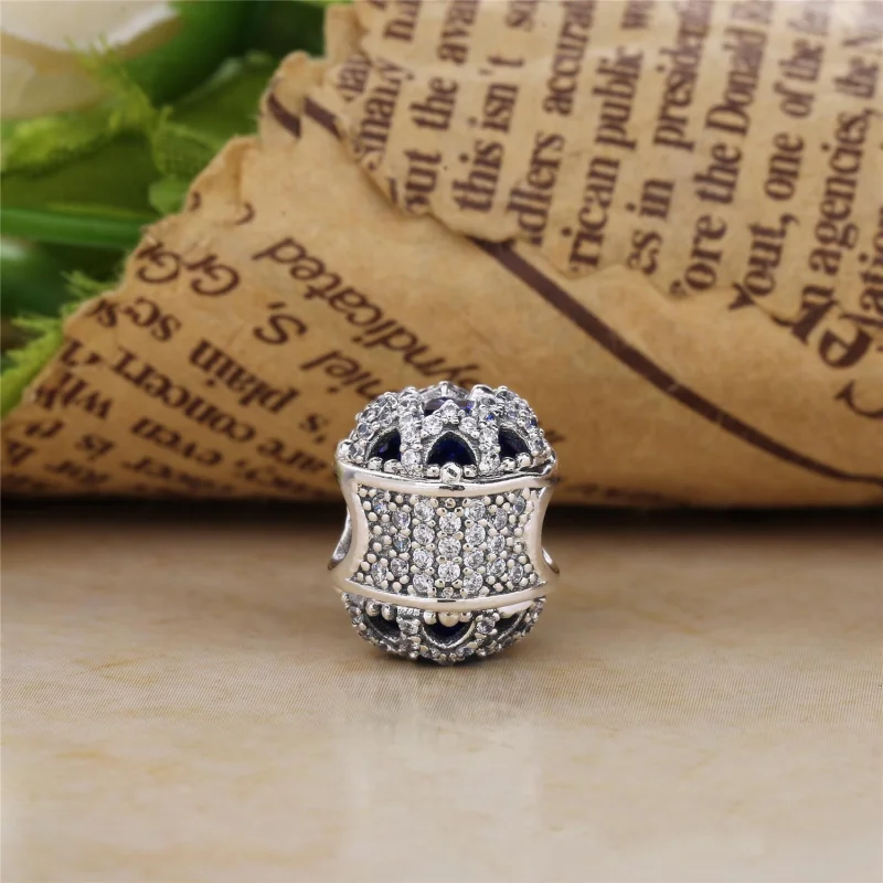 (imagem para) Charm berloques PANDORA Beleza Glacial - 796360NSB - Visualizar 4