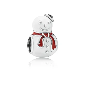 (imagem para) Charm berloques PANDORA Boneco de Neve - 791406ENMX