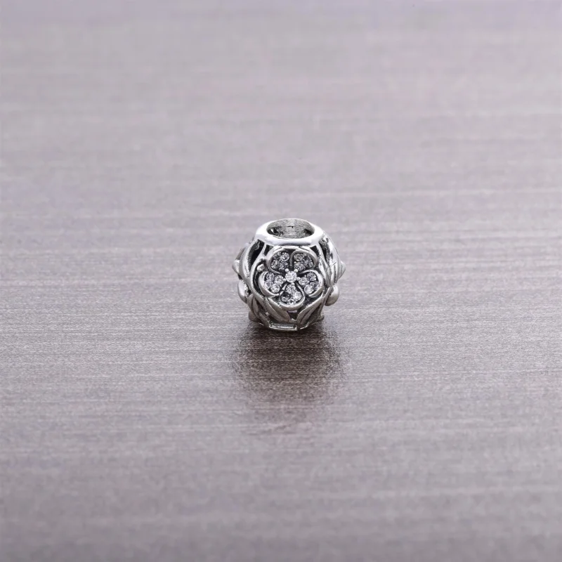 (imagem para) Charm berloques PANDORA Brilho da Flor - 791419CZ - Visualizar 2