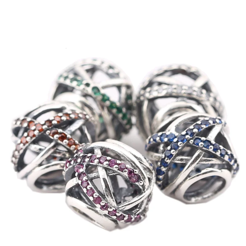 (imagem para) Charm berloques PANDORA Brilho da Galáxia - 791388CZ - Visualizar 5