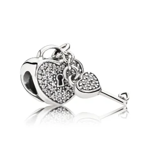 (imagem para) Charm berloques PANDORA Conquista do Amor - 791429CZ