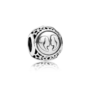 (imagem para) Charm berloques PANDORA Constelação Gêmeos - 791938