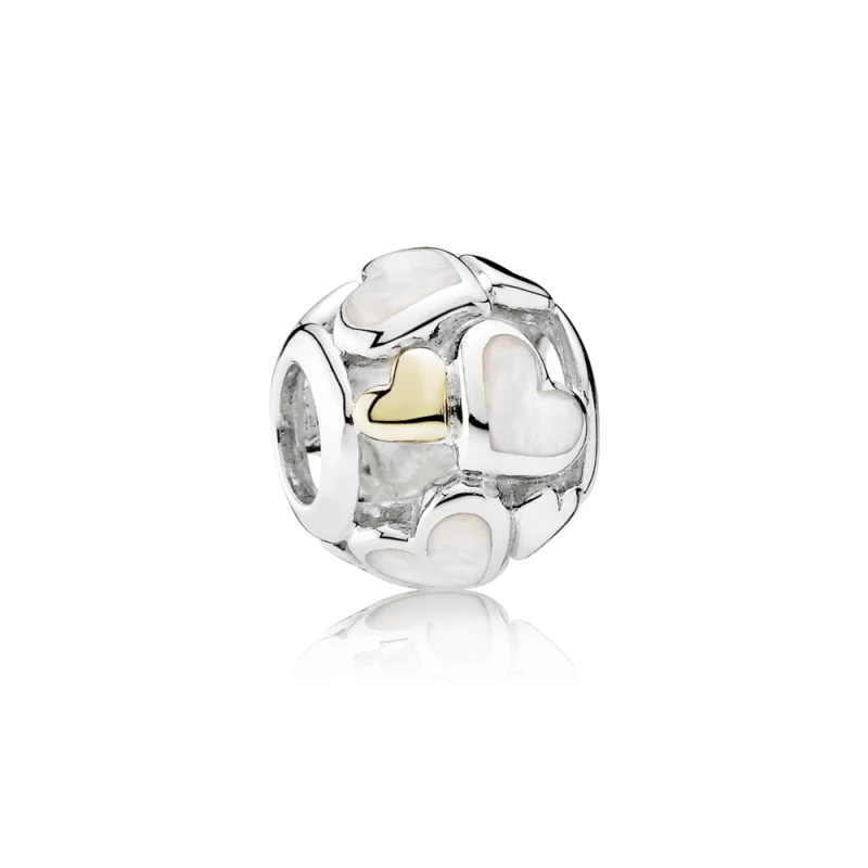 (imagem para) Charm berloques PANDORA Coração Iluminado - 791879MOP