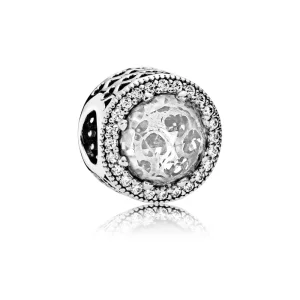 (imagem para) Charm berloques PANDORA Coração Radiante - 791725CZ