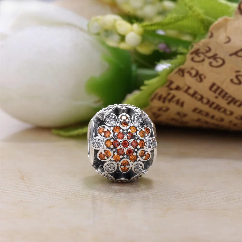 (imagem para) Charm berloques PANDORA Cristal de Neve - 791760NBLMX - Visualizar 4
