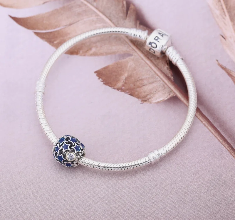 (imagem para) Charm berloques PANDORA Céu Estrelado - 791371CZ - Visualizar 2