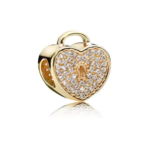 (imagem para) Charm berloques PANDORA de Ouro Amor Incondicional 