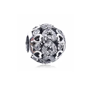 (imagem para) Charm berloques Pandora de prata Coração cintilante PX00276-1
