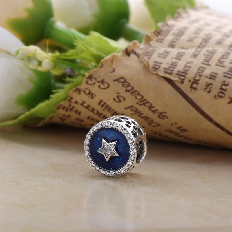 (imagem para) Charm berloques Pandora de prata Estrela radiante - Visualizar 3