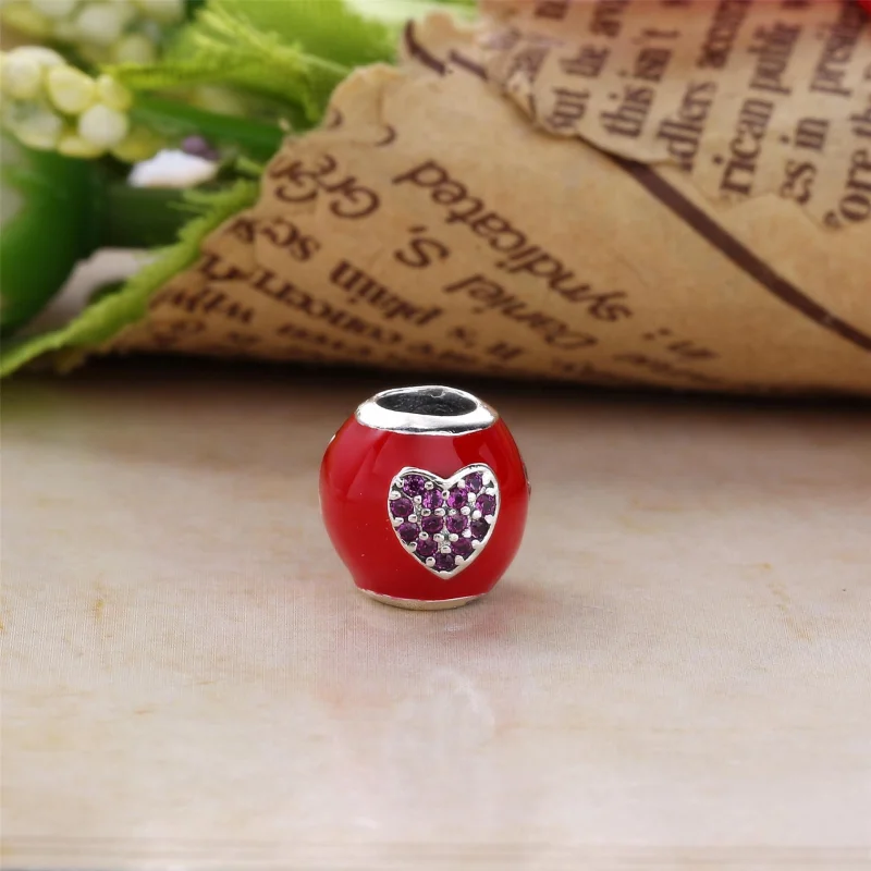 (imagem para) Charm berloques Pandora de prata Eu ♥ Minnie Mouse - Visualizar 3