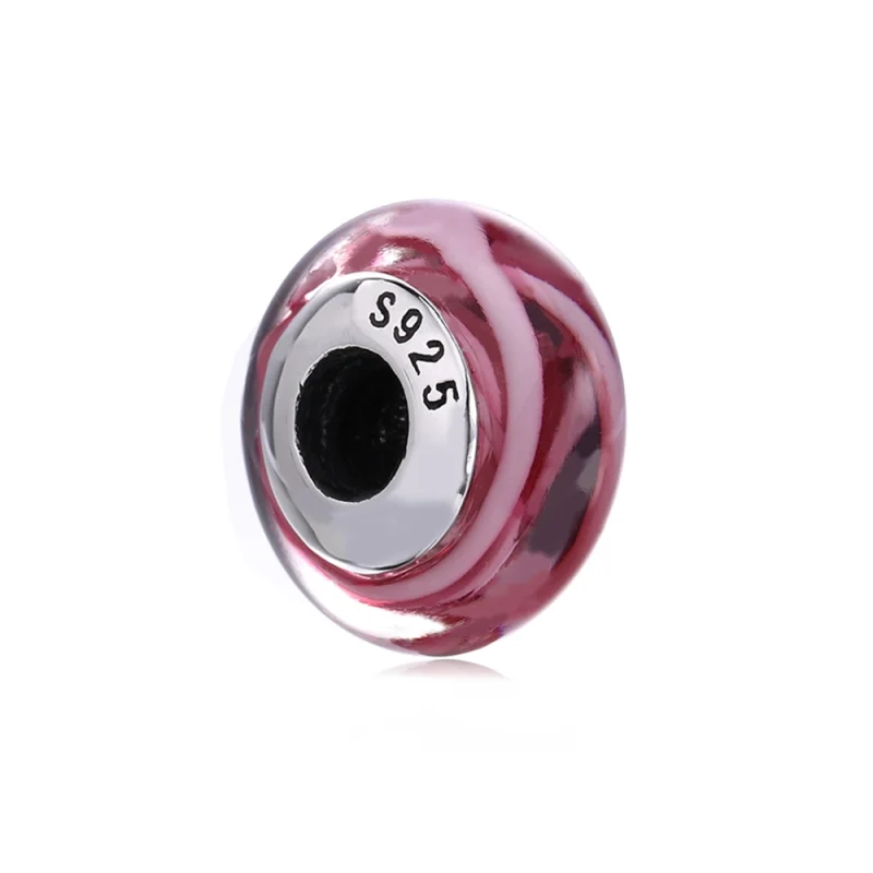 (imagem para) Charm berloques Pandora de prata Fascinante rosa