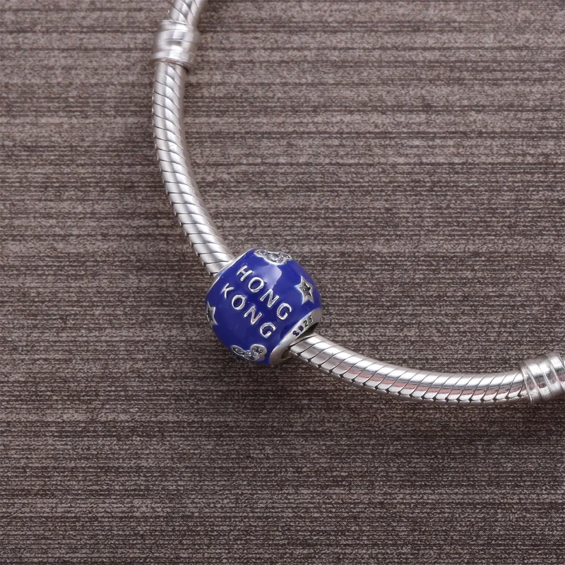 (imagem para) Charm berloques Pandora de prata Hong Kong - Visualizar 4