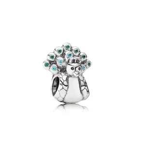 (imagem para) Charm berloques PANDORA de Prata Pavão - 791227MCZ