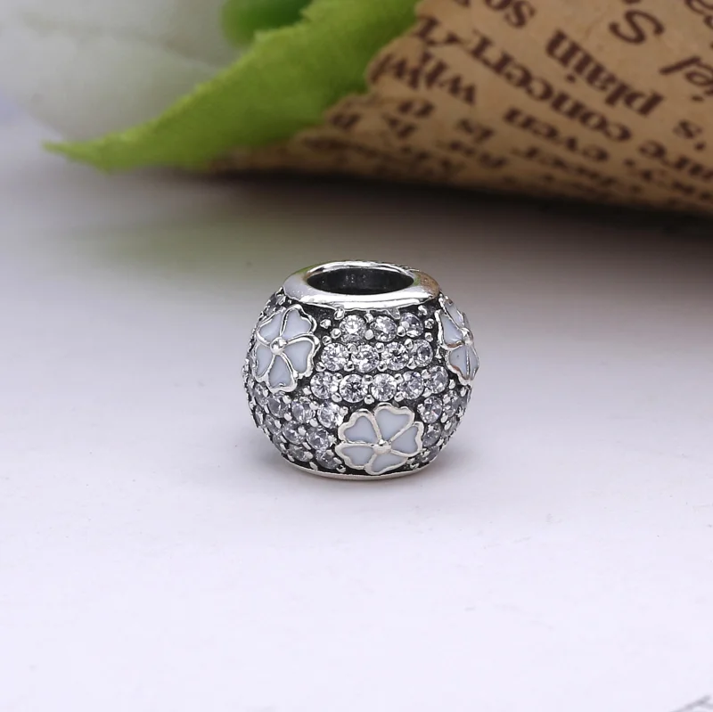 (imagem para) Charm berloques Pandora de prata Prado de prímula - Visualizar 3