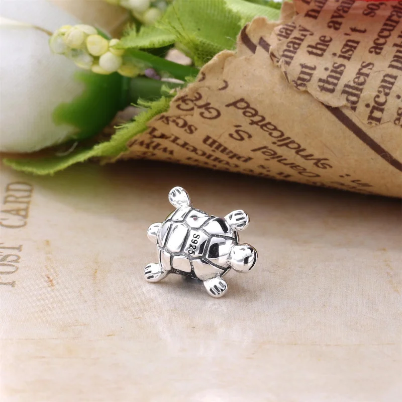 (imagem para) Charm berloques PANDORA de Prata Tartaruga - 790158 - Visualizar 3