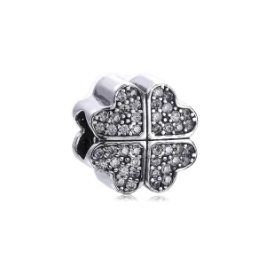(imagem para) Charm berloques Pandora de prata Trevo 791805CZA