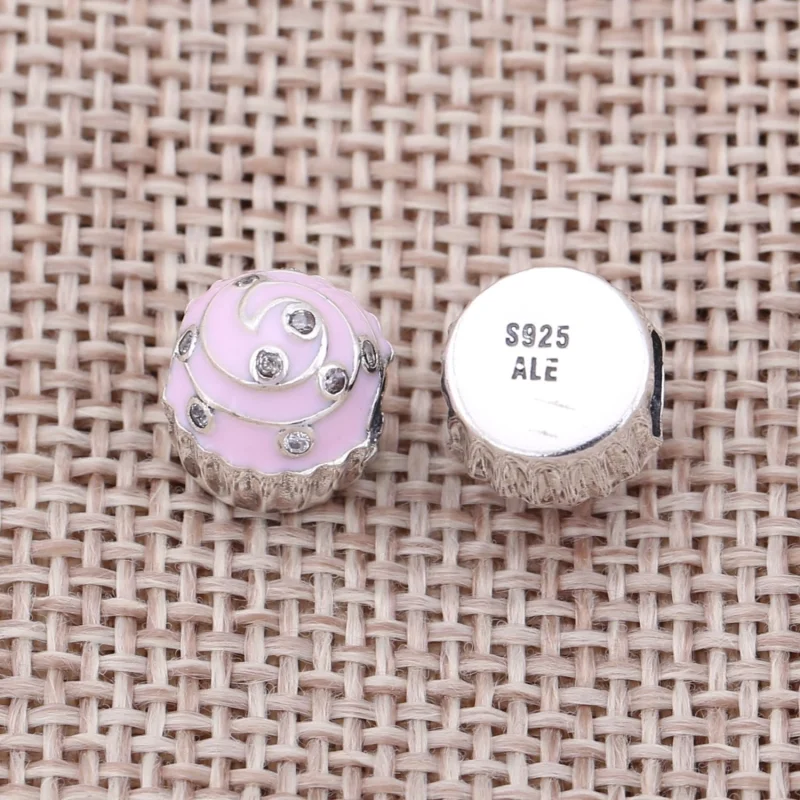 (imagem para) Charm berloques PANDORA Doce Cupcake - 791891EN68 - Visualizar 2