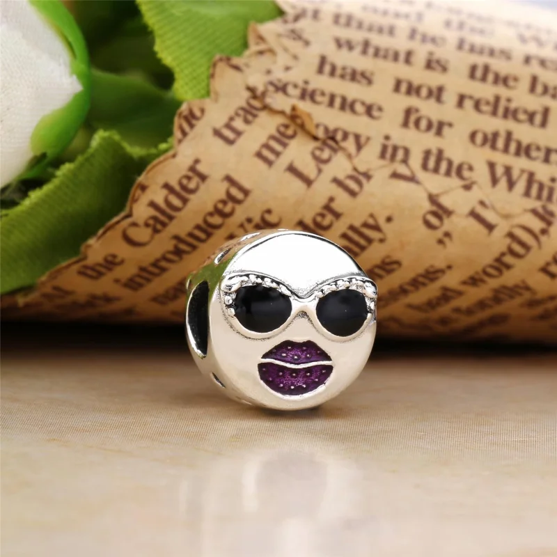 (imagem para) Charm berloques PANDORA Emoticon Descolado - 797184CZ - Visualizar 2