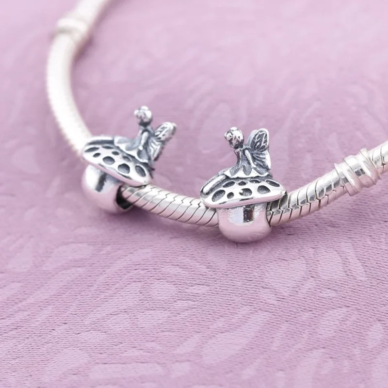 (imagem para) Charm berloques PANDORA Fada da Floresta - 791734 - Visualizar 2