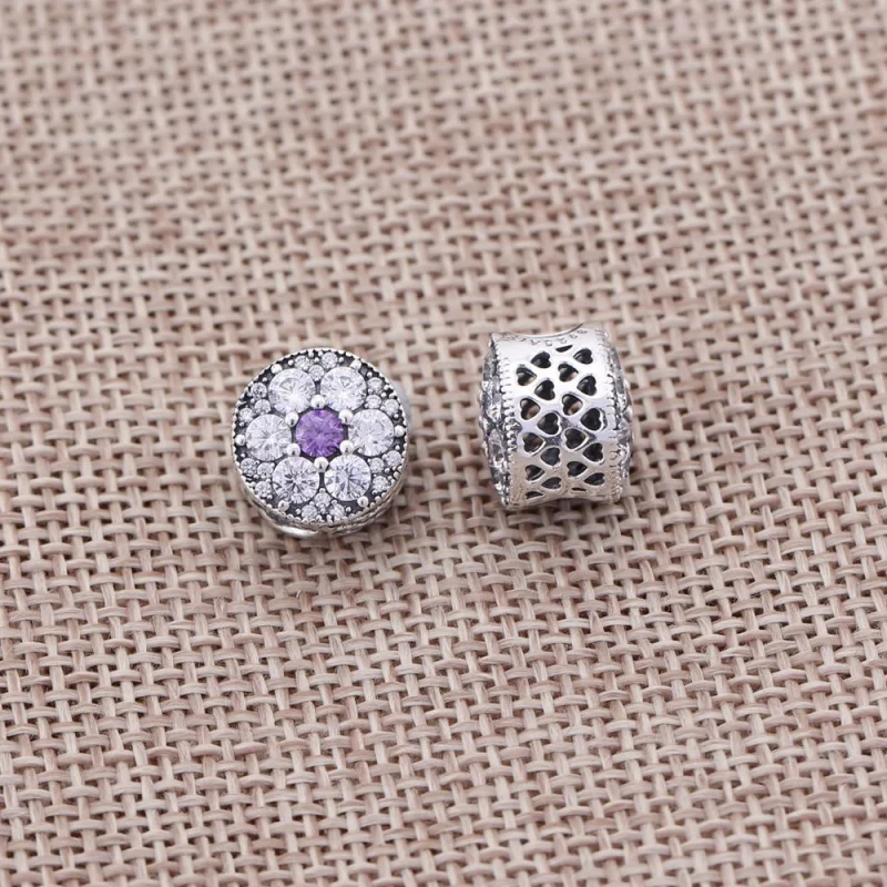 (imagem para) Charm berloques PANDORA Flor Deslumbrante - 791832ACZ - Visualizar 2