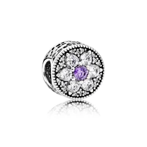 (imagem para) Charm berloques PANDORA Flor Deslumbrante - 791832ACZ