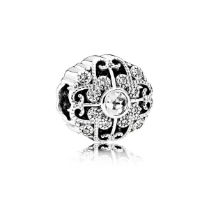 (imagem para) Charm berloques PANDORA Flor Encantada - 791961CZ