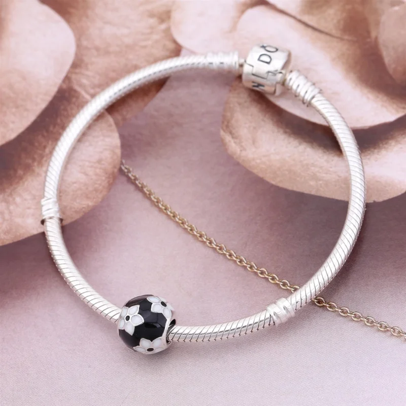 (imagem para) Charm berloques PANDORA Flores da Noite - 791398ENMX - Visualizar 2