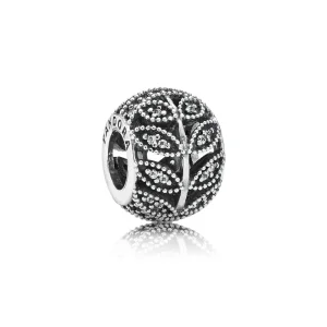 (imagem para) Charm berloques PANDORA Folha Encantada - 791380CZ